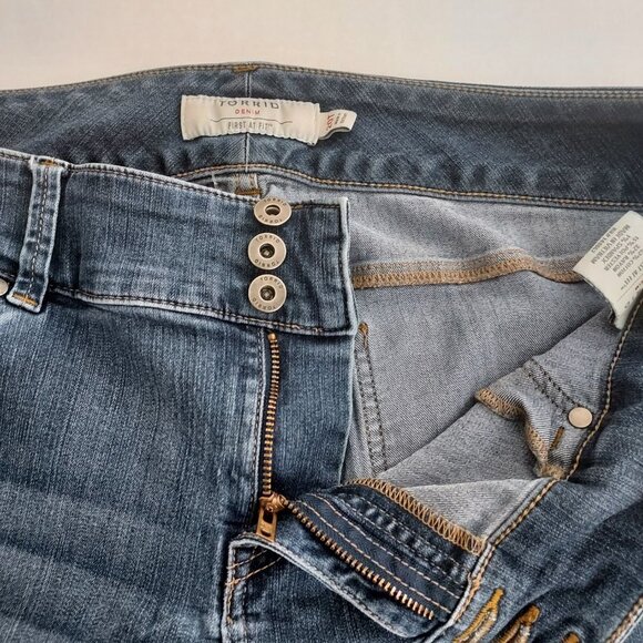 Torrid Size 20T High Rise Denim Jeggings - Picture 10 of 10